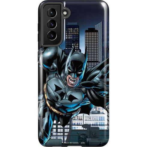 DC Comics Batman Dark Knight Comic Art Action Pose Galaxy S21 Plus 5G Pro Case