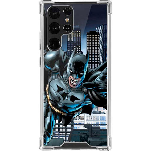 DC Comics Batman Dark Knight Comic Art Action Pose Galaxy S22 Ultra Clear Case