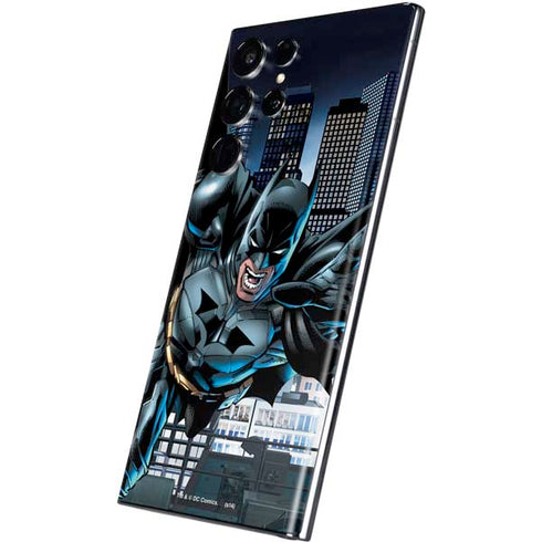 DC Comics Batman Dark Knight Comic Art Action Pose Galaxy S22 Ultra Skin