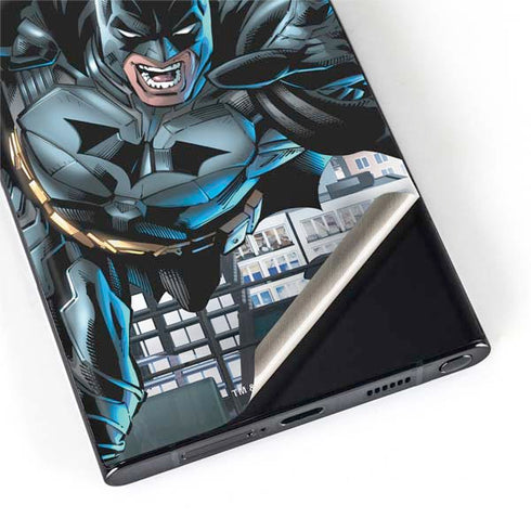 DC Comics Batman Dark Knight Comic Art Action Pose Galaxy S22 Ultra Skin