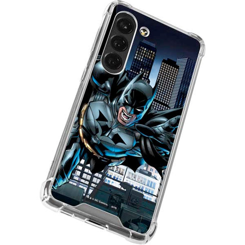 DC Comics Batman Dark Knight Comic Art Action Pose Galaxy S23 Clear Case