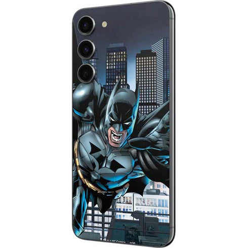 DC Comics Batman Dark Knight Comic Art Action Pose Galaxy S23 Plus Skin