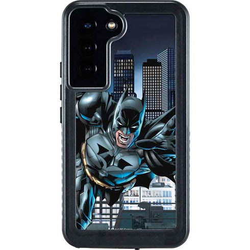 DC Comics Batman Dark Knight Comic Art Action Pose Galaxy S23 Plus Waterproof Case