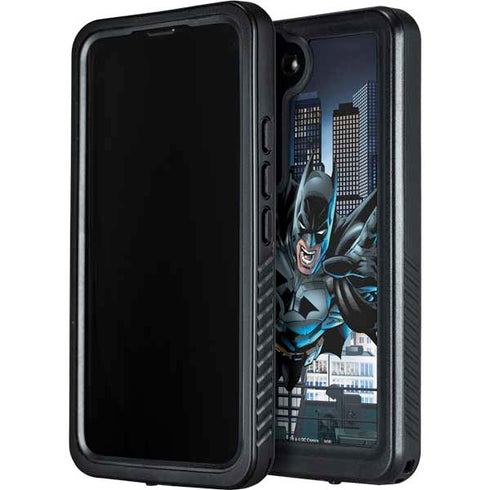 DC Comics Batman Dark Knight Comic Art Action Pose Galaxy S23 Plus Waterproof Case