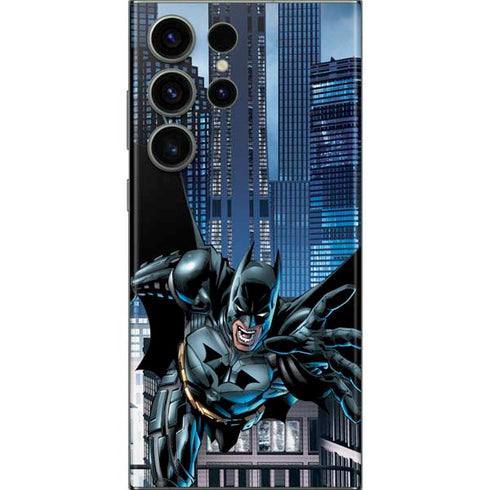 DC Comics Batman Dark Knight Comic Art Action Pose Galaxy S23 Ultra Skin