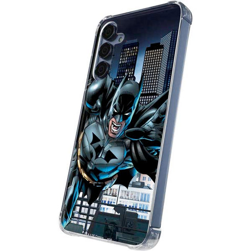 DC Comics Batman Dark Knight Comic Art Action Pose Galaxy S24 Clear Case