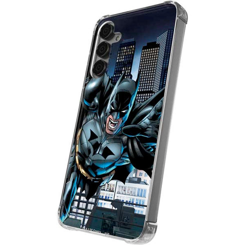 DC Comics Batman Dark Knight Comic Art Action Pose Galaxy S24 Plus Clear Case
