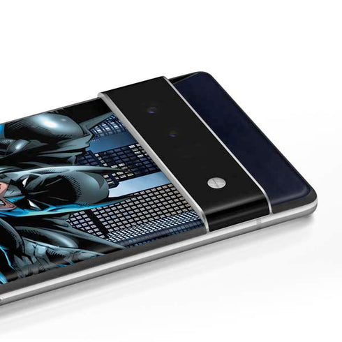 DC Comics Batman Dark Knight Comic Art Action Pose Google Pixel 6 Pro Skin