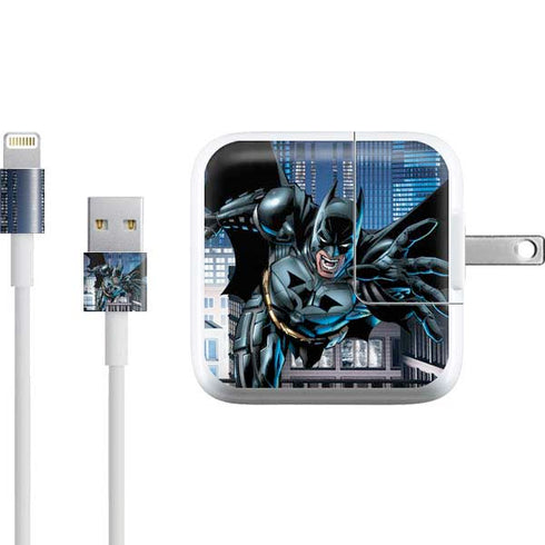 DC Comics Batman Dark Knight Comic Art Action Pose iPad Charger (10W USB) Skin