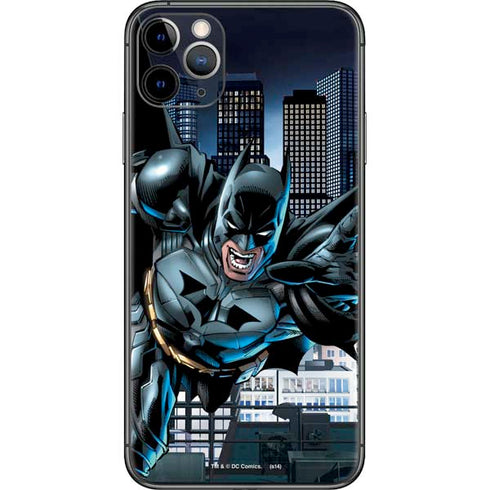 DC Comics Batman Dark Knight Comic Art Action Pose iPhone 11 Pro Max Skin