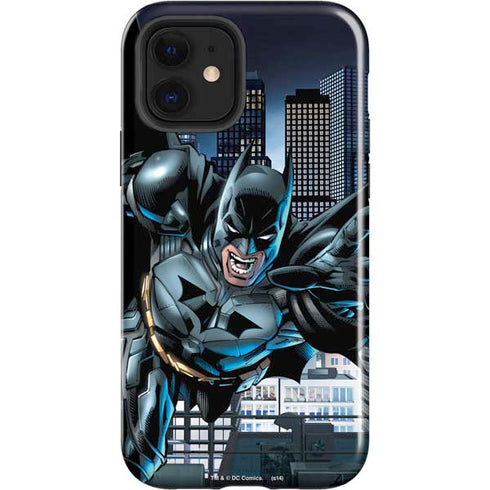 DC Comics Batman Dark Knight Comic Art Action Pose iPhone 12 Impact Case