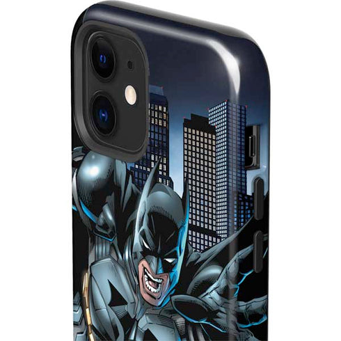 DC Comics Batman Dark Knight Comic Art Action Pose iPhone 12 Impact Case