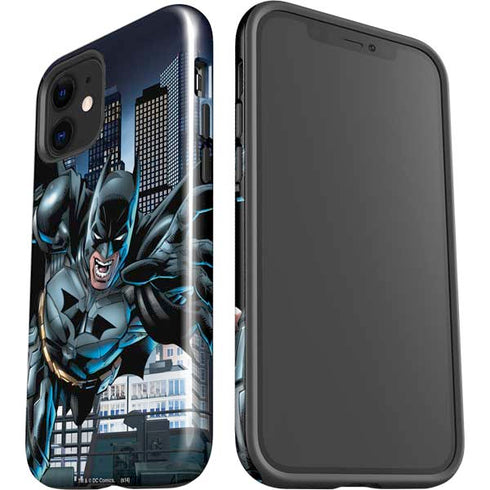DC Comics Batman Dark Knight Comic Art Action Pose iPhone 12 Impact Case