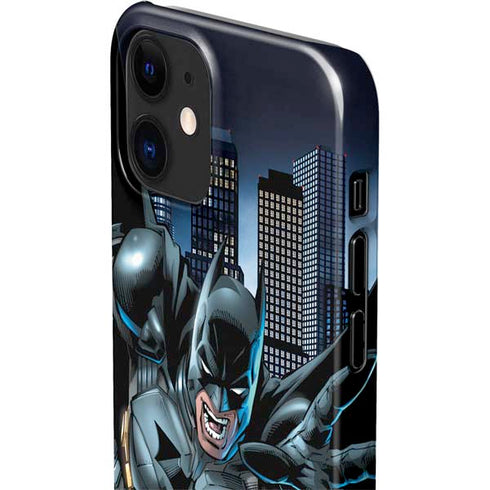 DC Comics Batman Dark Knight Comic Art Action Pose iPhone 12 Mini Lite Case