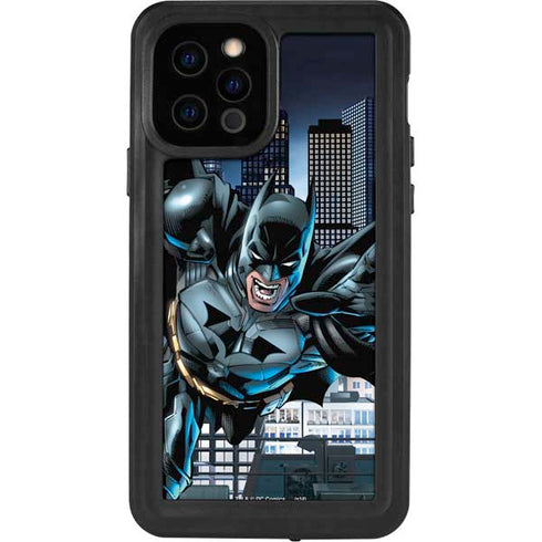 DC Comics Batman Dark Knight Comic Art Action Pose iPhone 12 Pro Waterproof Case