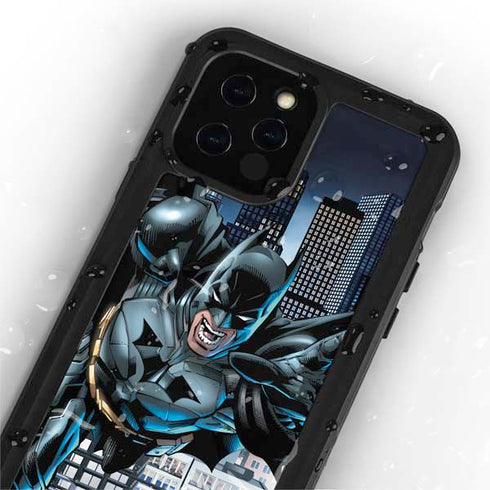 DC Comics Batman Dark Knight Comic Art Action Pose iPhone 12 Pro Waterproof Case