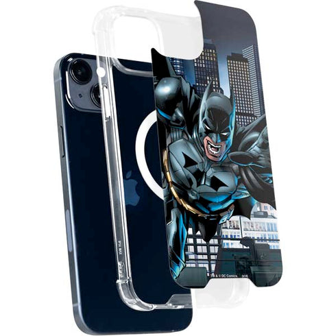 DC Comics Batman Dark Knight Comic Art Action Pose iPhone 13 MagSafe Case