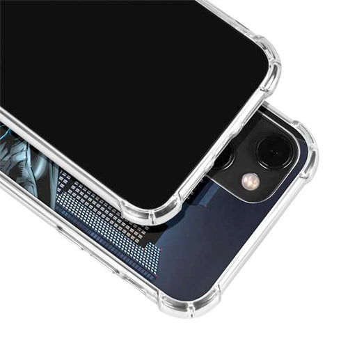 DC Comics Batman Dark Knight Comic Art Action Pose iPhone 14 Plus Clear Case