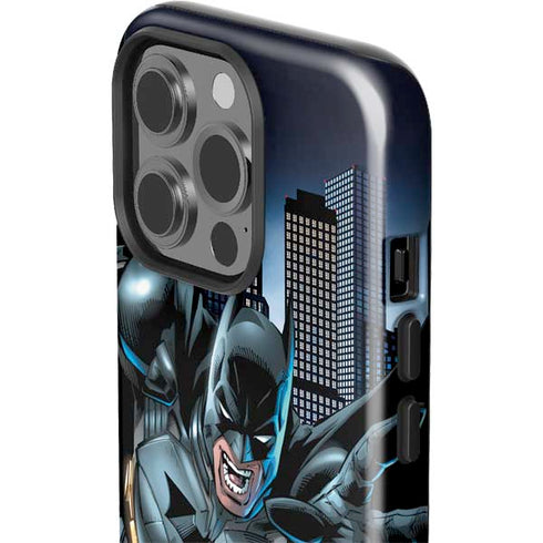 DC Comics Batman Dark Knight Comic Art Action Pose iPhone 15 Pro Impact Case