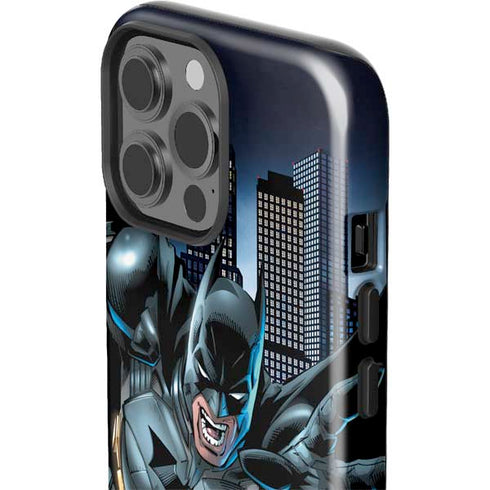 DC Comics Batman Dark Knight Comic Art Action Pose iPhone 15 Pro Max Impact Case