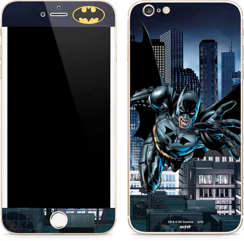 DC Comics Batman Dark Knight Comic Art Action Pose iPhone 6/6s Plus Skin