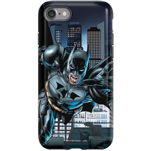 DC Comics Batman Dark Knight Comic Art Action Pose iPhone SE (2nd & 3rd Gen) Pro Case