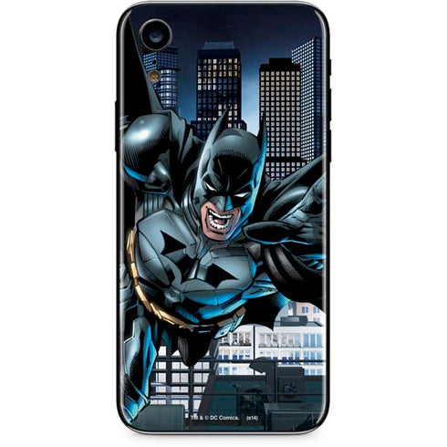 DC Comics Batman Dark Knight Comic Art Action Pose iPhone XR Skin