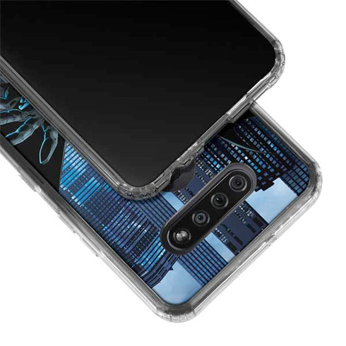 DC Comics Batman Dark Knight Comic Art Action Pose LG K51/Q51 Clear Case