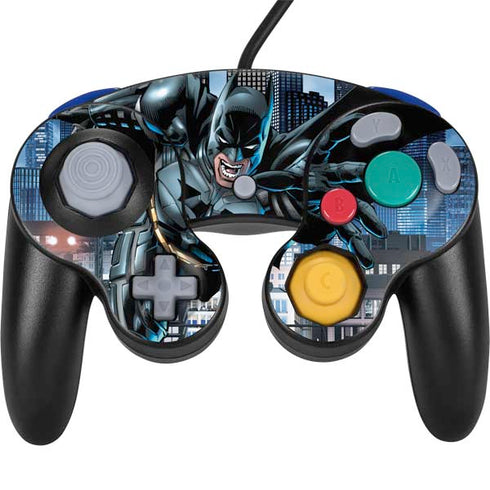 DC Comics Batman Dark Knight Comic Art Action Pose Nintendo GameCube Controller Skin