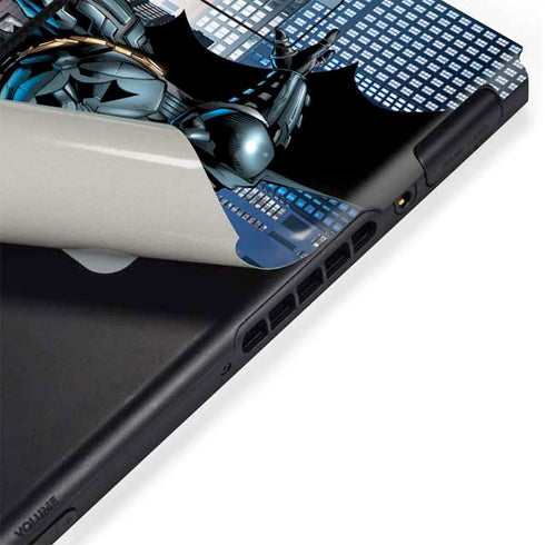 DC Comics Batman Dark Knight Comic Art Action Pose Nintendo Switch Bundle Skin