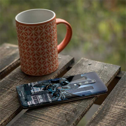 DC Comics Batman Dark Knight Comic Art Action Pose OnePlus 7 Pro Skin