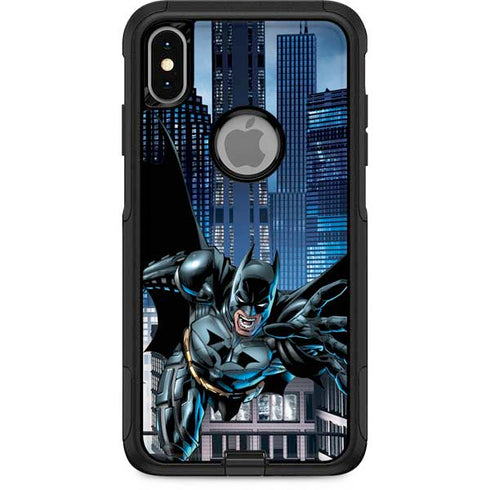 DC Comics Batman Dark Knight Comic Art Action Pose Otterbox Commuter iPhone Skin