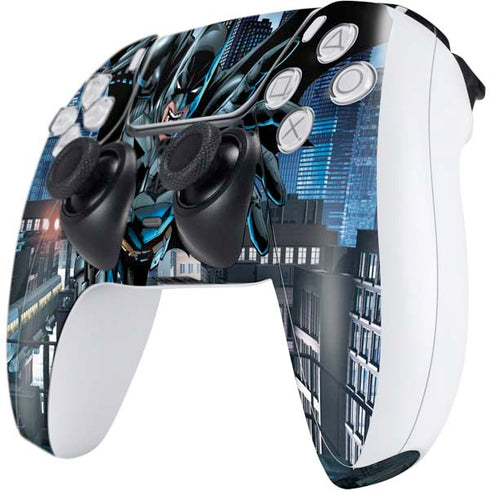 DC Comics Batman Dark Knight Comic Art Action Pose PS5 Controller Skin