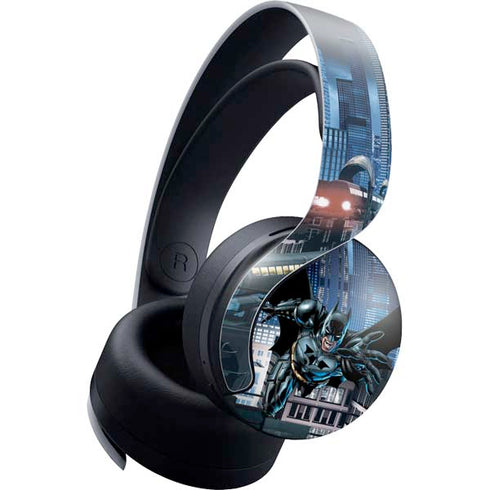DC Comics Batman Dark Knight Comic Art Action Pose PULSE 3D Wireless Headset for PS5 Skin
