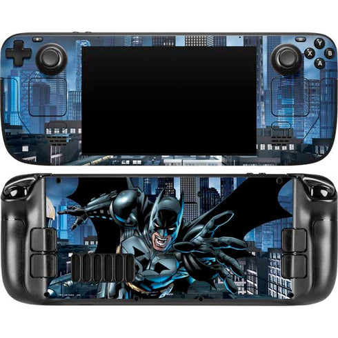 DC Comics Batman Dark Knight Comic Art Action Pose Steam Deck Handheld Gaming Computer Skin