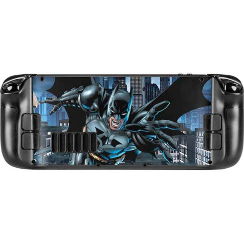 DC Comics Batman Dark Knight Comic Art Action Pose Steam Deck Handheld Gaming Computer Skin