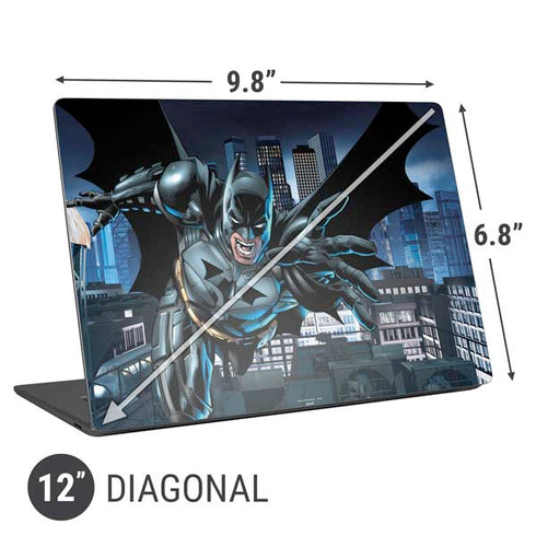DC Comics Batman Dark Knight Comic Art Action Pose Universal Laptop 12in (9.8 x 6.8in) Skin