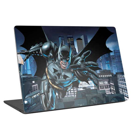 DC Comics Batman Dark Knight Comic Art Action Pose Universal Laptop 17in (13.8 x 10in) Skin