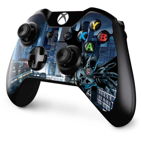DC Comics Batman Dark Knight Comic Art Action Pose Xbox One Controller Skin