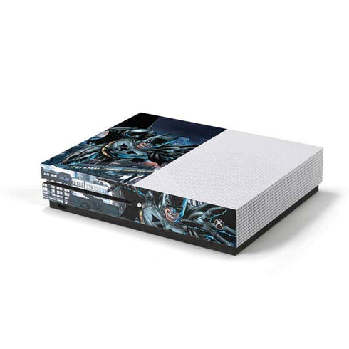 DC Comics Batman Dark Knight Comic Art Action Pose Xbox One S Console Skin