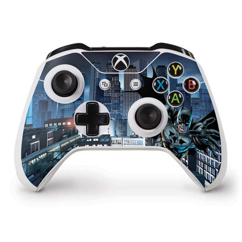 DC Comics Batman Dark Knight Comic Art Action Pose Xbox One S Controller Skin