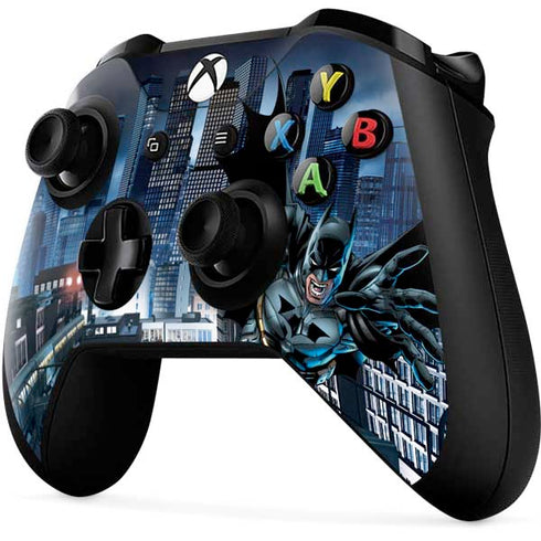 DC Comics Batman Dark Knight Comic Art Action Pose Xbox One X Controller Skin