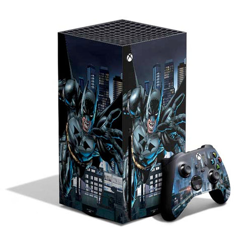 DC Comics Batman Dark Knight Comic Art Action Pose Xbox Series X Bundle Skin