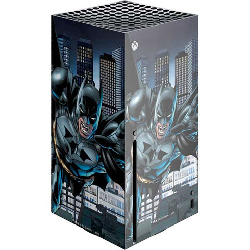 DC Comics Batman Dark Knight Comic Art Action Pose Xbox Series X Console Skin