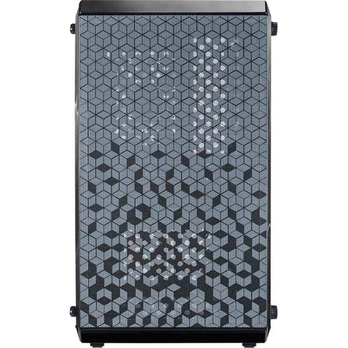 The Justice League (2017) Batman Poster Cooler Master MasterBox Q300L Mini Tower Skin