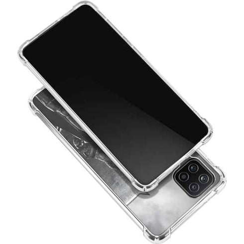 The Justice League (2017) Batman Poster Galaxy A12 Clear Case