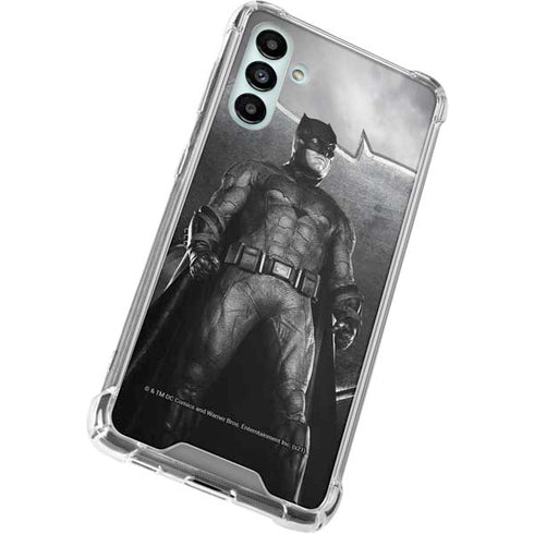The Justice League (2017) Batman Poster Galaxy A13 5G Clear Case