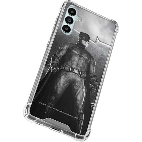 The Justice League (2017) Batman Poster Galaxy A15 5G Clear Case