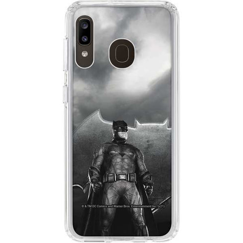 The Justice League (2017) Batman Poster Galaxy A20 Clear Case