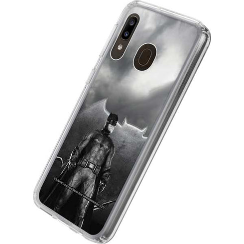 The Justice League (2017) Batman Poster Galaxy A20 Clear Case